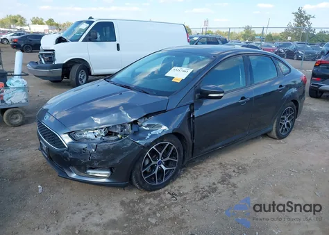 2017 Ford Focus Sel z USA, uszkodzony, nr VIN 1FADP3H24HL347609